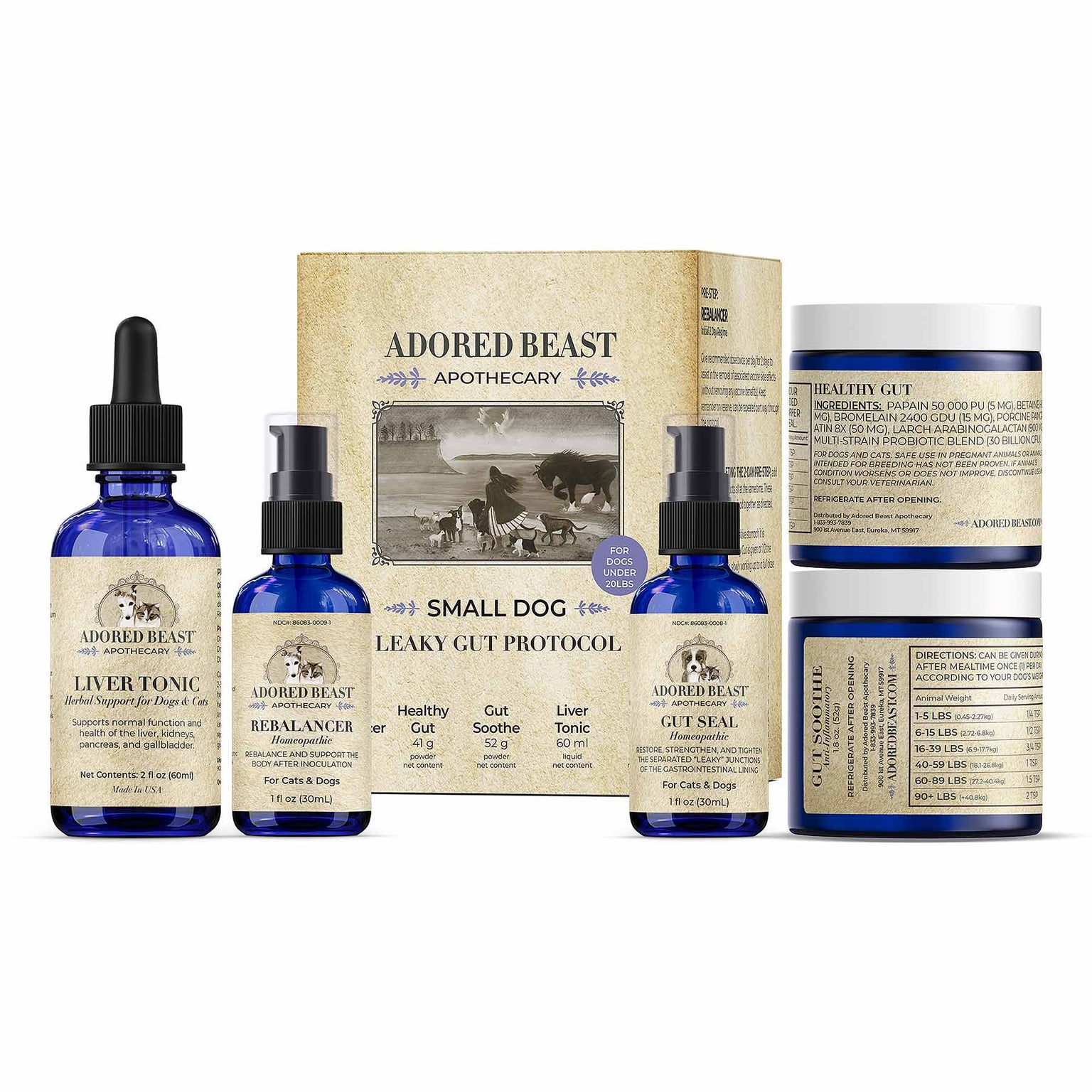 Small Dog Leaky Gut Protocol